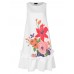 100%Polyester Summer Holiday Printing Loose Dress For Women